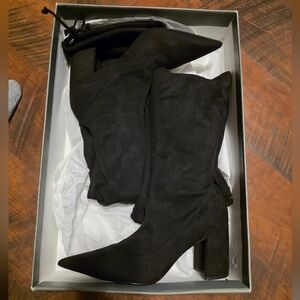 Arezzo Elegant Black Women's Boots Size 9